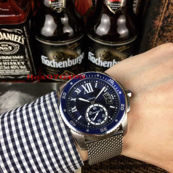 4 style mens blue light glass blue dial 41*14mm overbearing president elegant legend asia 2813 automatic men's watches, Slivery;brown
4 style mens blue light glass blue dial 41*14mm overbearing president elegant legend asia 2813 automatic men's watches, Slivery;brown