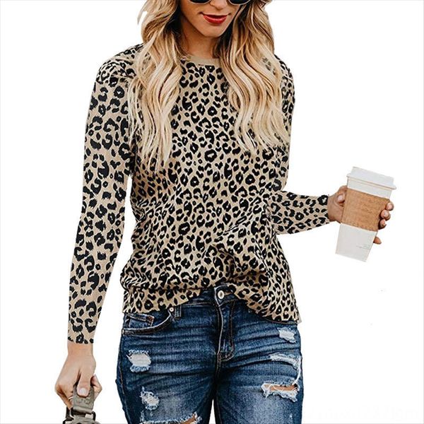 2019 autumn new leopard print women's t-shirt round neck long sleeve 2019 autumn new leopard print women's t-shirt round neck long, White
2019 autumn new leopard print women's t-shirt round neck long sleeve 2019 autumn new leopard print women's t-shirt round neck long, White