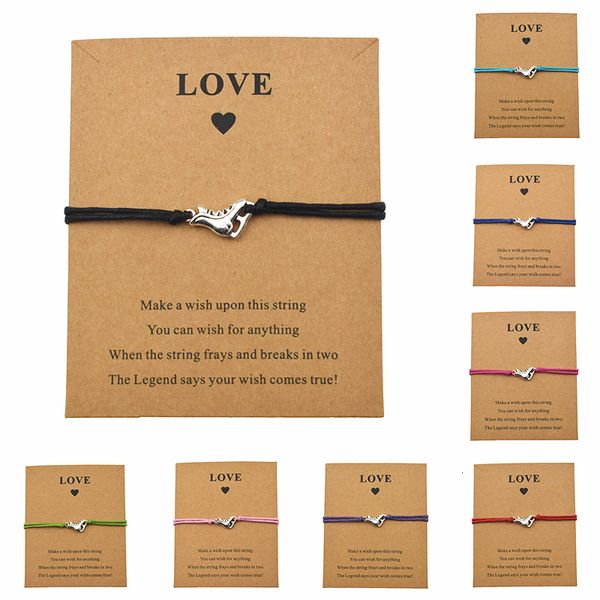 new women girls love skating jewelry silver ice skates boots shoes charm make a card lucky bracelets friendship gifts, Golden;silver
new women girls love skating jewelry silver ice skates boots shoes charm make a card lucky bracelets friendship gifts, Golden;silver