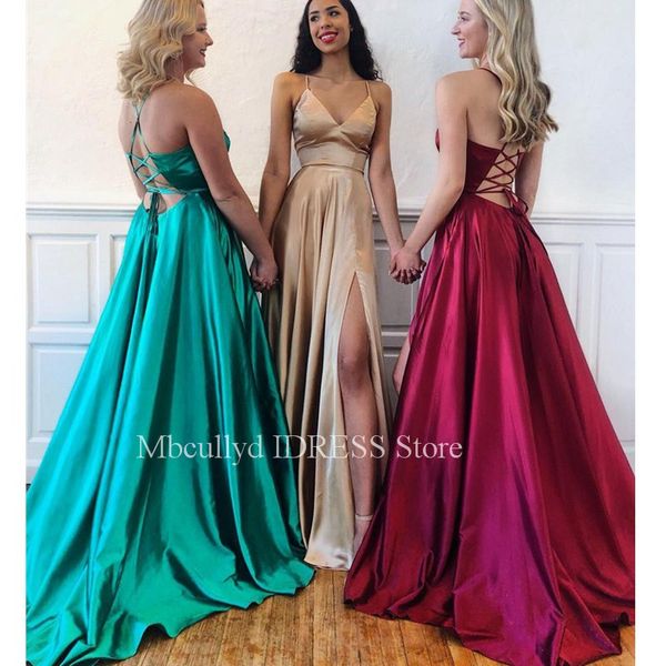 burgundy prom dresses 2019 green red front split long party evening gowns with cross back vestidos de fiesta largos elega, White;black
burgundy prom dresses 2019 green red front split long party evening gowns with cross back vestidos de fiesta largos elega, White;black