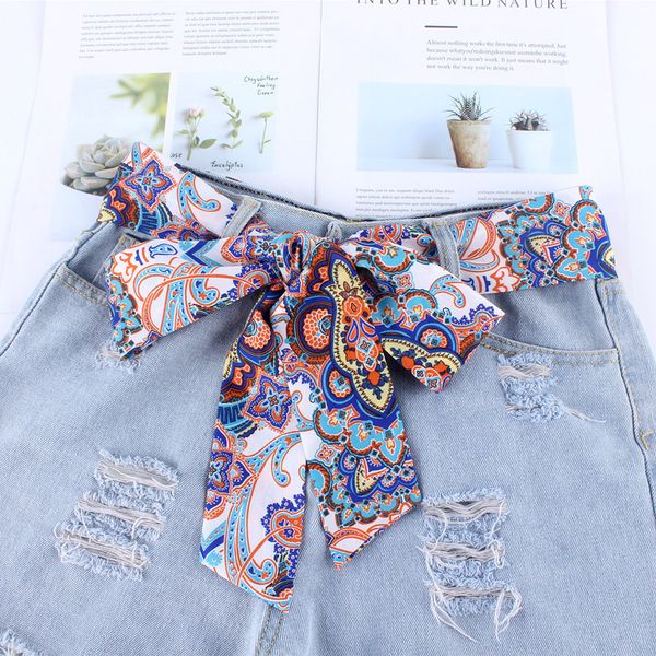 new fashion women cloth designers belts ribbon chiffon printing knot rope for dresses jeans wide waistband belts, Black;brown
new fashion women cloth designers belts ribbon chiffon printing knot rope for dresses jeans wide waistband belts, Black;brown