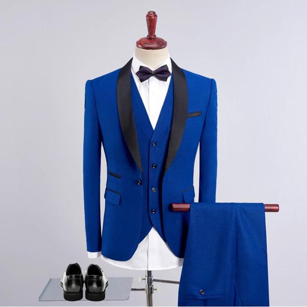 xz67 good quality men slim fit blue wedding suits (blazer+pants+vest) 3 pieces mens suit custom made formal gowns dress 2020, White;black
xz67 good quality men slim fit blue wedding suits (blazer+pants+vest) 3 pieces mens suit custom made formal gowns dress 2020, White;black