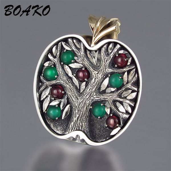 boako personalized apple tree pendant necklace women jewelry fashion 2019 bohemia red green crystal statement necklaces choker, Silver
boako personalized apple tree pendant necklace women jewelry fashion 2019 bohemia red green crystal statement necklaces choker, Silver