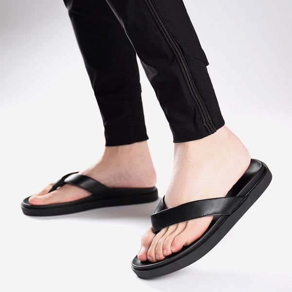 tide flat summer mens slippers outdoor anti-slip soft bottom solid flip flops fashion trend korean beach shoes black
tide flat summer mens slippers outdoor anti-slip soft bottom solid flip flops fashion trend korean beach shoes black
