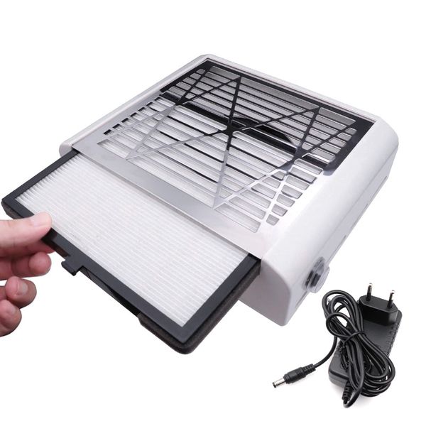 kesinails 40w new strong power nail dust collector nail fan art salon suction dust collector machine vacuum cleaner fan, Silver
kesinails 40w new strong power nail dust collector nail fan art salon suction dust collector machine vacuum cleaner fan, Silver