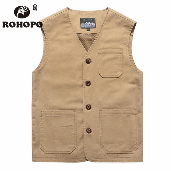 rohopo cotton vest man 2019 6xl 7xl 8xl oversize water washed safari casual sleeveless jacket vneck pockets tooling vest men, Black;white
rohopo cotton vest man 2019 6xl 7xl 8xl oversize water washed safari casual sleeveless jacket vneck pockets tooling vest men, Black;white
