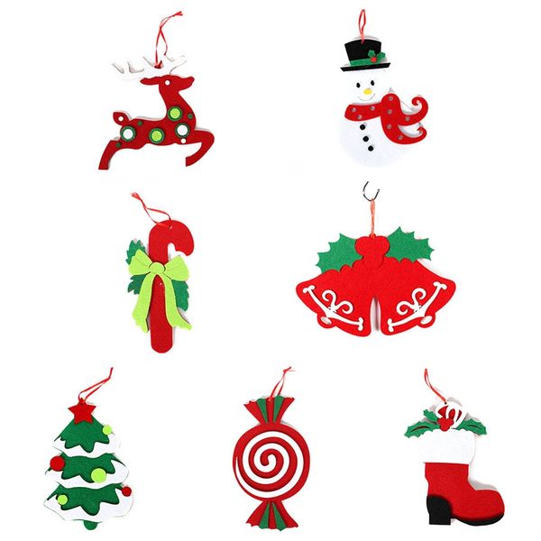 christmas tree hanging ornaments non-woven craft santa claus snowman reindeer bear pendants baubles for xmas decor
christmas tree hanging ornaments non-woven craft santa claus snowman reindeer bear pendants baubles for xmas decor
