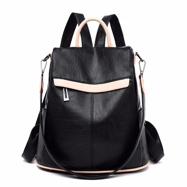 2019 women leather backpacks large capacity travel shoulder bag school bags for girls sac a dos female soft leather backpack new
2019 women leather backpacks large capacity travel shoulder bag school bags for girls sac a dos female soft leather backpack new