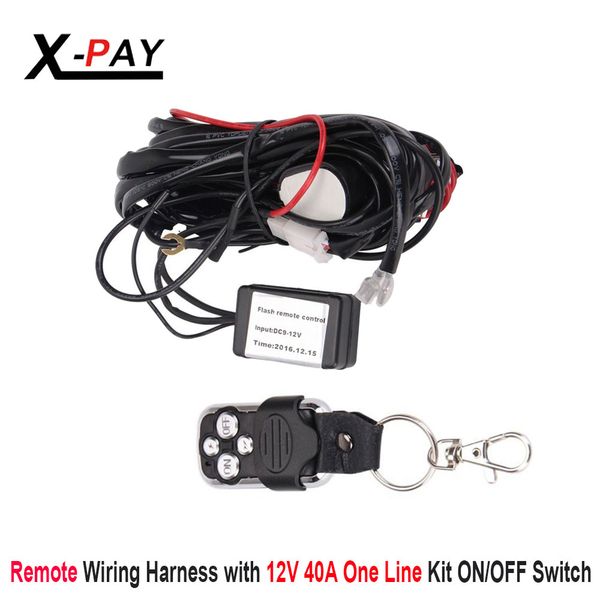 remote wiring harness for led light bar with 12v 40a one line kit on/off switch relay for work lights off road fog driving light
remote wiring harness for led light bar with 12v 40a one line kit on/off switch relay for work lights off road fog driving light