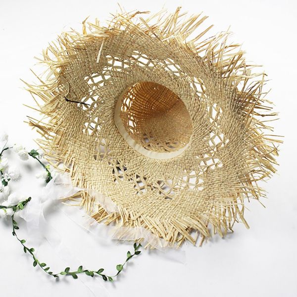 women beach sunhat natural large wide brim straw hats woven circle fringe cap summer hollow out big straw hat, Blue;gray
women beach sunhat natural large wide brim straw hats woven circle fringe cap summer hollow out big straw hat, Blue;gray