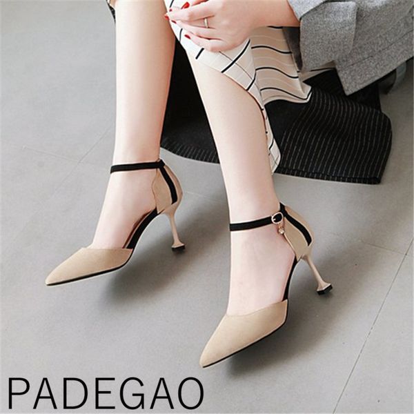 korean style womens party shoes high heels patchwork kitten heel pointed toe shoes, Black
korean style womens party shoes high heels patchwork kitten heel pointed toe shoes, Black