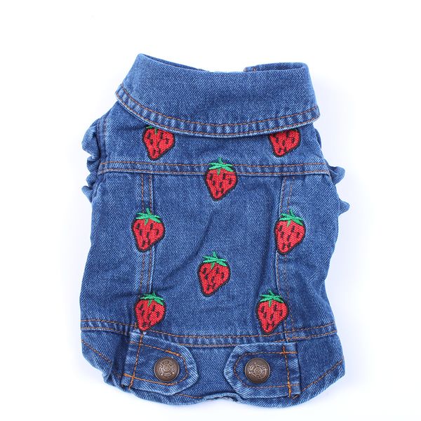 кота собаки любимчика джинсовая куртка strawberrys синий деним жилет пальто домашних животных щенок одежды одежда 6 размеров
кота собаки любимчика джинсовая куртка strawberrys синий деним жилет пальто домашних животных щенок одежды одежда 6 размеров