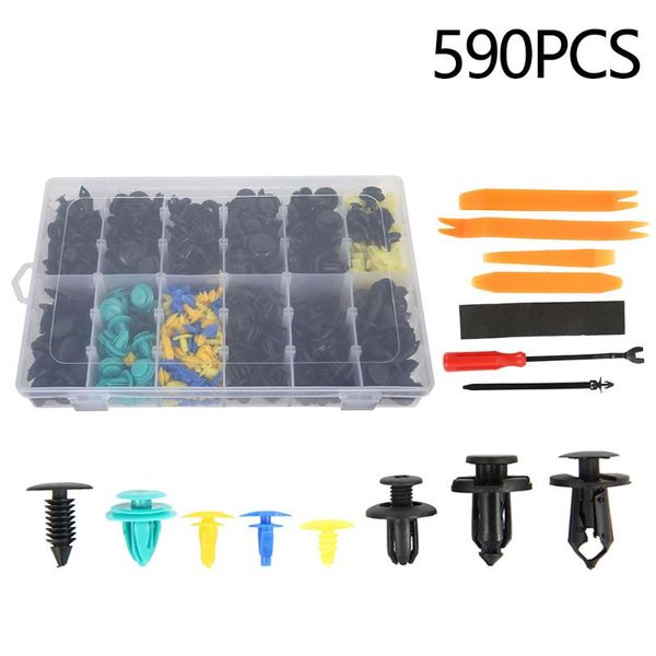 tool kit universal auto fastener car bumper clip 590pcs mixed vehicle retainer rivet door panel fender car clips fasteners
tool kit universal auto fastener car bumper clip 590pcs mixed vehicle retainer rivet door panel fender car clips fasteners
