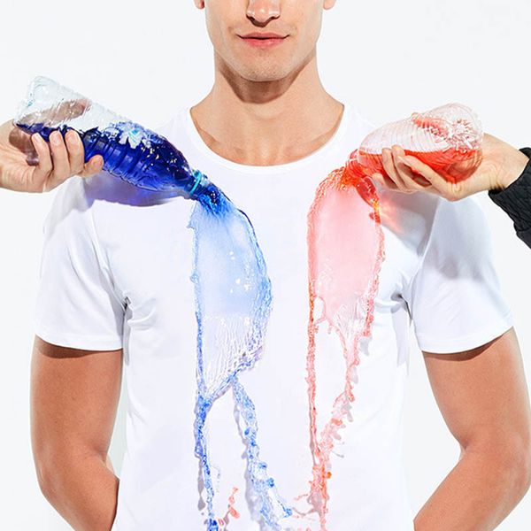 hydrophobic waterproof men t shirt creative hydrophobic stainproof breathable antifouling quick dry short sleeve t shirt men, Gray;blue
hydrophobic waterproof men t shirt creative hydrophobic stainproof breathable antifouling quick dry short sleeve t shirt men, Gray;blue