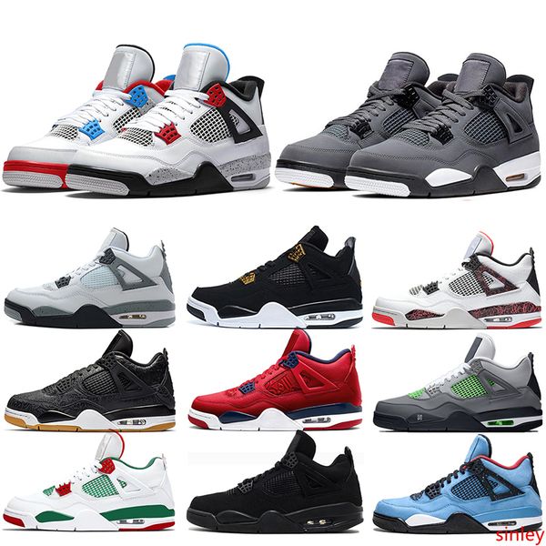 4 new bred 4s mens basketball shoes what the cool grey white cement royalty men designer sports sneakers size 40-47
4 new bred 4s mens basketball shoes what the cool grey white cement royalty men designer sports sneakers size 40-47