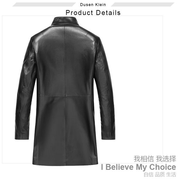autumn and winter grade genuine leather trench coat men's stand collar long coat haining grade genuine leather men's lea, Black
autumn and winter grade genuine leather trench coat men's stand collar long coat haining grade genuine leather men's lea, Black