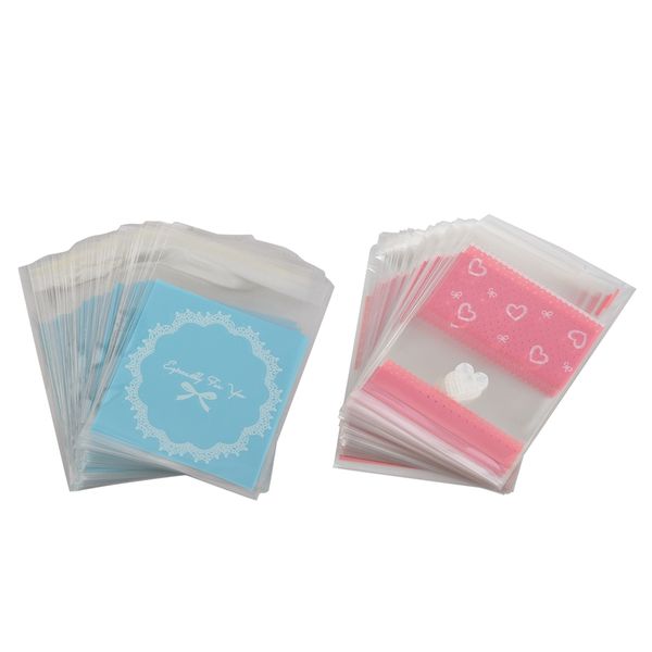 200 PCS Lovely Cute Bowknot OPP Self Adhesive Cookie Bakery Candy Biscuit Roasting Treat Gift DIY Plastic Bag (Blue&Heart + Lace
200 PCS Lovely Cute Bowknot OPP Self Adhesive Cookie Bakery Candy Biscuit Roasting Treat Gift DIY Plastic Bag (Blue&Heart + Lace