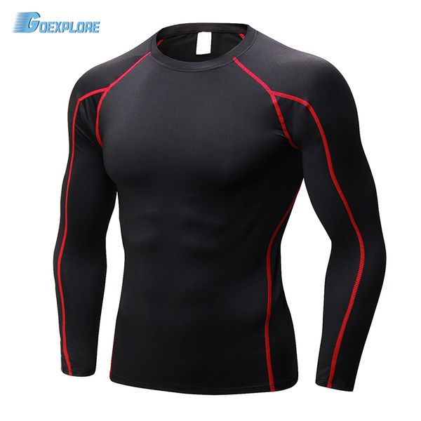 goexplore man compression fitness tights running shirt gym blouse yoga sport shirt breathable soccer jerseys tank man's t-shirts, Black;blue
goexplore man compression fitness tights running shirt gym blouse yoga sport shirt breathable soccer jerseys tank man's t-shirts, Black;blue
