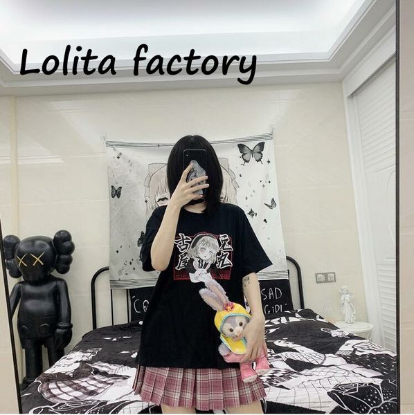 original black and white printing short sleeve t-shirt for women summer loose and versatile college lovely top
original black and white printing short sleeve t-shirt for women summer loose and versatile college lovely top