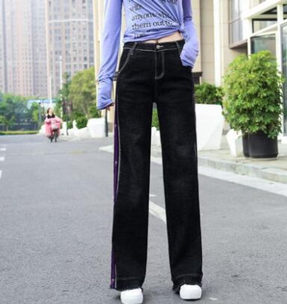 wide leg pants for women plus size new fashion cotton blend loose black new fashion spring autumn casual capris female tyn0908, Blue
wide leg pants for women plus size new fashion cotton blend loose black new fashion spring autumn casual capris female tyn0908, Blue