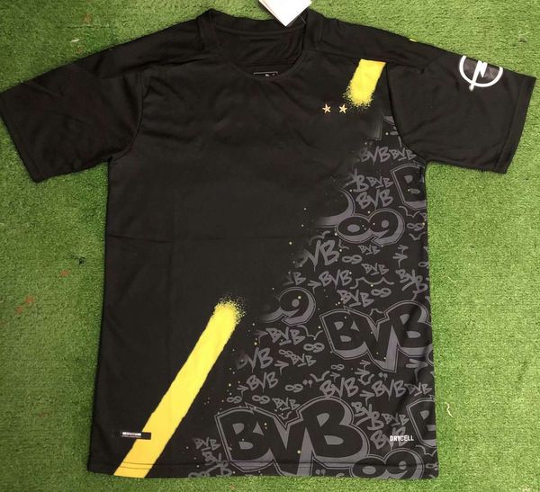20-21 #17 haaland away balck soccer jersey 2020 season #7 sancho #19 brante #11 reus men soccer shirt bundesliga league football shirt, Black;yellow
20-21 #17 haaland away balck soccer jersey 2020 season #7 sancho #19 brante #11 reus men soccer shirt bundesliga league football shirt, Black;yellow