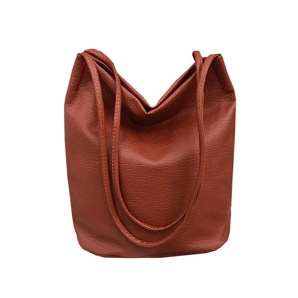 the new women leather handbags black bucket shoulder bags ladies crossbody bags large capacity ladies shopping bag bolsa
the new women leather handbags black bucket shoulder bags ladies crossbody bags large capacity ladies shopping bag bolsa