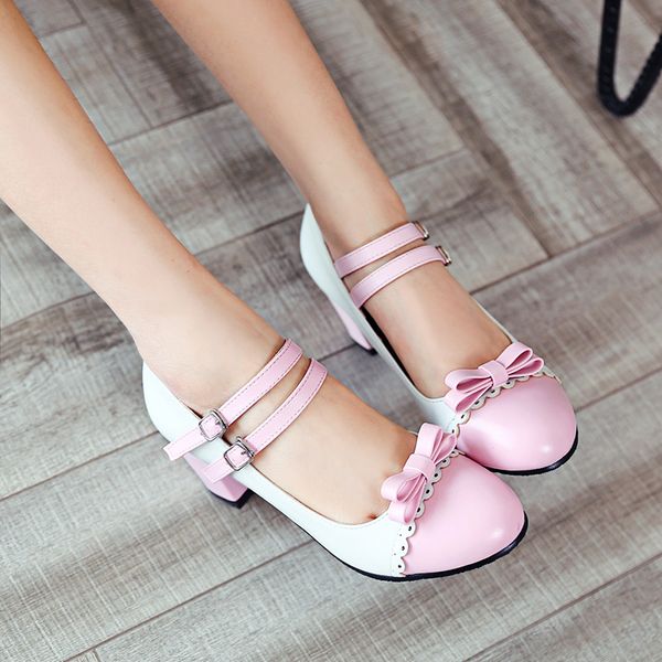 oratee big size 33-43 women pumps sweet bowtie shoes vintage chunky high heels party wedding prom footwear women shoes woman, Black
oratee big size 33-43 women pumps sweet bowtie shoes vintage chunky high heels party wedding prom footwear women shoes woman, Black
