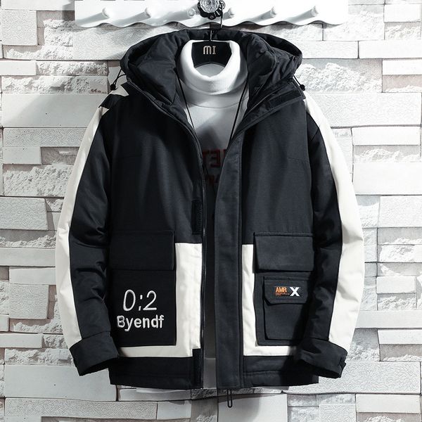 winter jacker men parka 2018 hip hop casual winter jacket waterproof male long padding coat fashion casual mens parkas 50mf, Black
winter jacker men parka 2018 hip hop casual winter jacket waterproof male long padding coat fashion casual mens parkas 50mf, Black