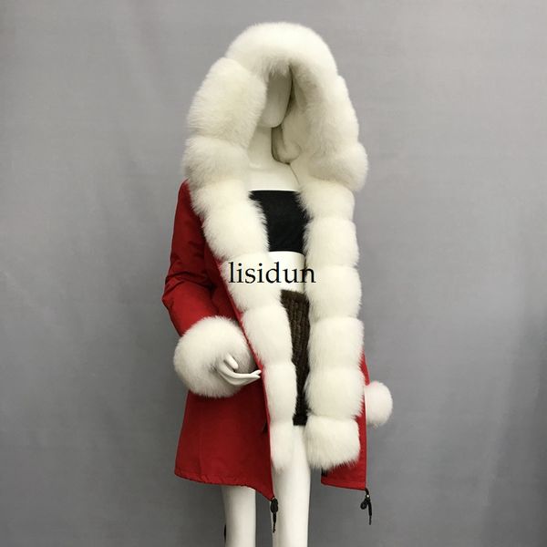 hooded real rex fur liner parkas wholeskin women fur coat natural jacket real parka femme, Black
hooded real rex fur liner parkas wholeskin women fur coat natural jacket real parka femme, Black