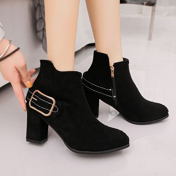 ladies booties leisure rome boots solid heels short boots shoes western yellow boots for women, Black
ladies booties leisure rome boots solid heels short boots shoes western yellow boots for women, Black