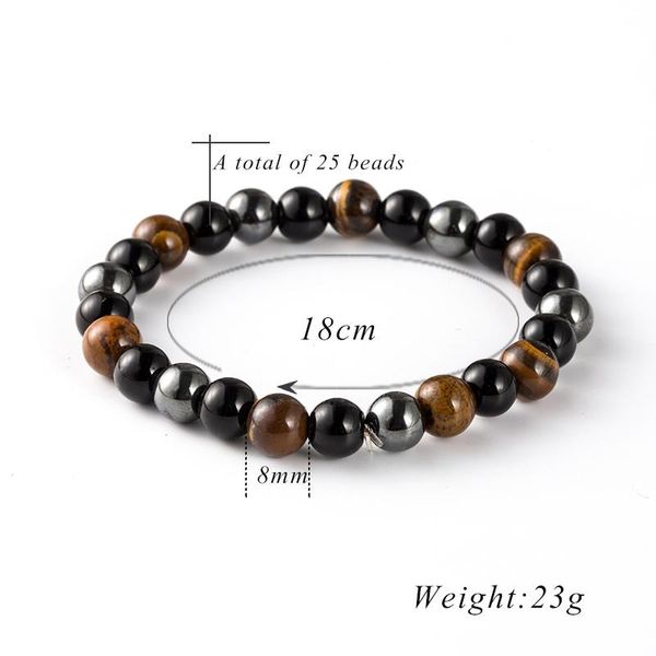 100pcs natural stone hematite stone tiger eye beaded strand wrap buddha bracelets&bangles jewelry accessories k2618, Black
100pcs natural stone hematite stone tiger eye beaded strand wrap buddha bracelets&bangles jewelry accessories k2618, Black