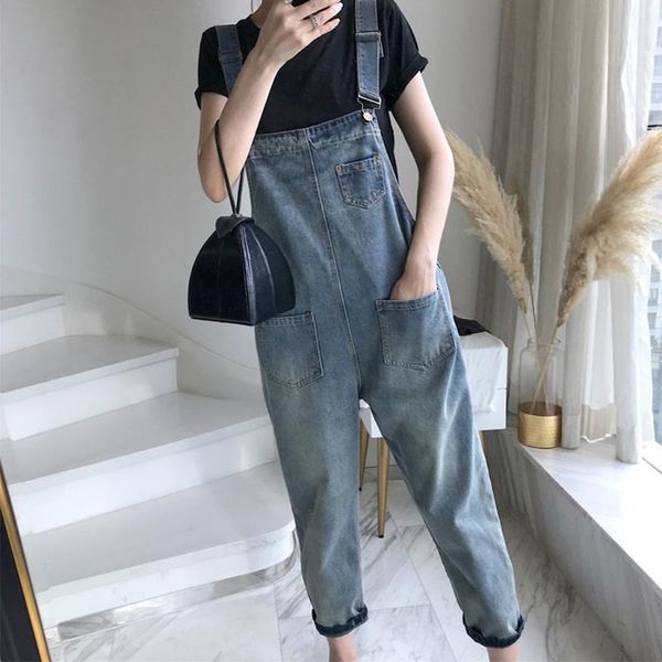 women's jumpsuits & rompers women denim cargo bib pants onesies ladies crimping casual overalls jumpsuit street leotard with pocket cow, Black;white
women's jumpsuits & rompers women denim cargo bib pants onesies ladies crimping casual overalls jumpsuit street leotard with pocket cow, Black;white
