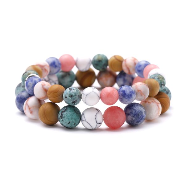 natural stone bracelet transfer luck colorful chakra natural round stone beads bracelets accessories for women men gift, Black
natural stone bracelet transfer luck colorful chakra natural round stone beads bracelets accessories for women men gift, Black