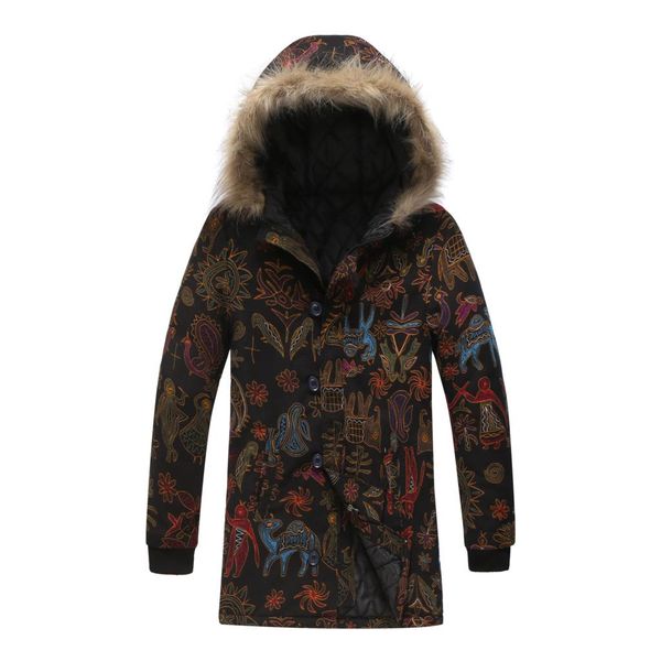new 2019 national print parkas fashion street style winter male with fur hooded warm mens clothe casual thickening outerwear, Tan;black
new 2019 national print parkas fashion street style winter male with fur hooded warm mens clothe casual thickening outerwear, Tan;black