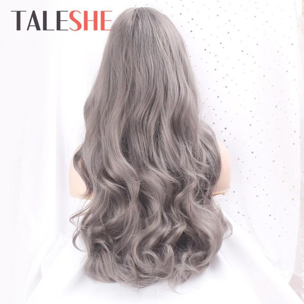 taleshe synthetic dark gray long wavy wigs for black women cosplay wig with bangs heat resistant african american natural fake
taleshe synthetic dark gray long wavy wigs for black women cosplay wig with bangs heat resistant african american natural fake