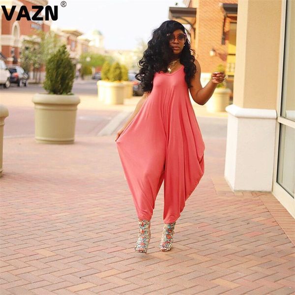 vazn gpy18310 plus size new night club siold age reduction lady jumpsuit loose sleeveless long pant jumpsuits wind rompers, Black;white
vazn gpy18310 plus size new night club siold age reduction lady jumpsuit loose sleeveless long pant jumpsuits wind rompers, Black;white