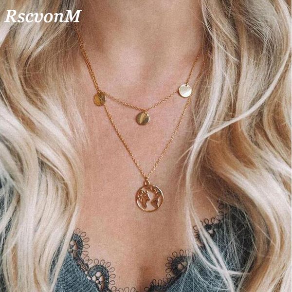 new simple gold coin layered map choker necklace for women multi layer chocker necklaces pendants collar collier femme collares, Silver
new simple gold coin layered map choker necklace for women multi layer chocker necklaces pendants collar collier femme collares, Silver