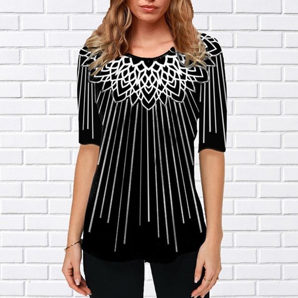 casual loose print floral t shirt women o-neck mid-long sleeve tee shirt for women camisetas verano mujer 2020, White
casual loose print floral t shirt women o-neck mid-long sleeve tee shirt for women camisetas verano mujer 2020, White