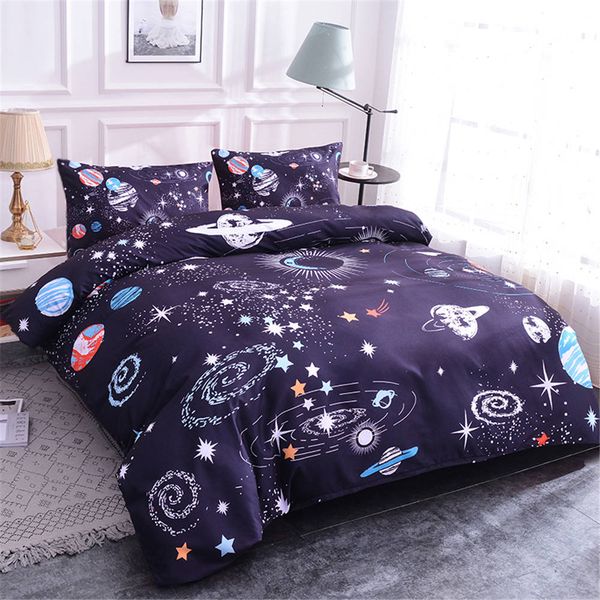 zeimon black cartoon galaxy 3d hd bedding set soft bedclothes polyester home textiles size duvet cover pillow case
zeimon black cartoon galaxy 3d hd bedding set soft bedclothes polyester home textiles size duvet cover pillow case