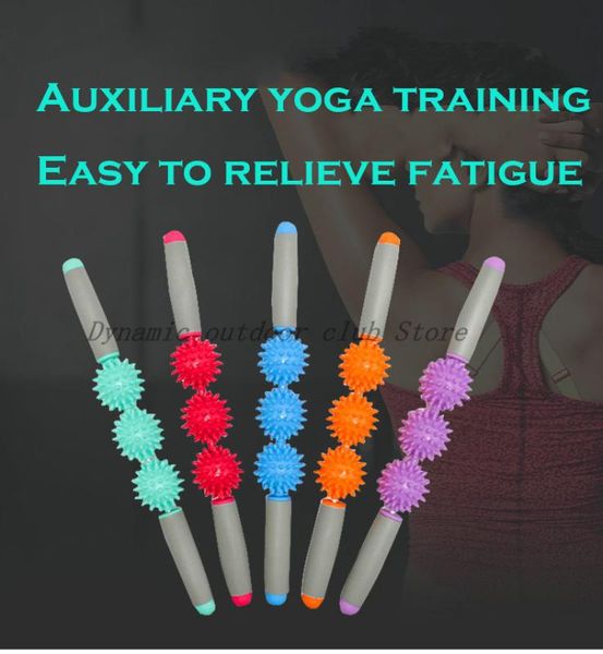 gym muscle massage roller yoga stick muscle body massage relax tool roller sticks with point spiky ball
gym muscle massage roller yoga stick muscle body massage relax tool roller sticks with point spiky ball