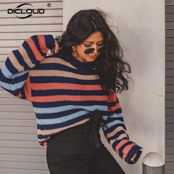 classic retro fashion striped batwing sweater women 2019 autumn winter trendy pullover jumper 90s vintage schools girls knitwear, Black;gray
classic retro fashion striped batwing sweater women 2019 autumn winter trendy pullover jumper 90s vintage schools girls knitwear, Black;gray