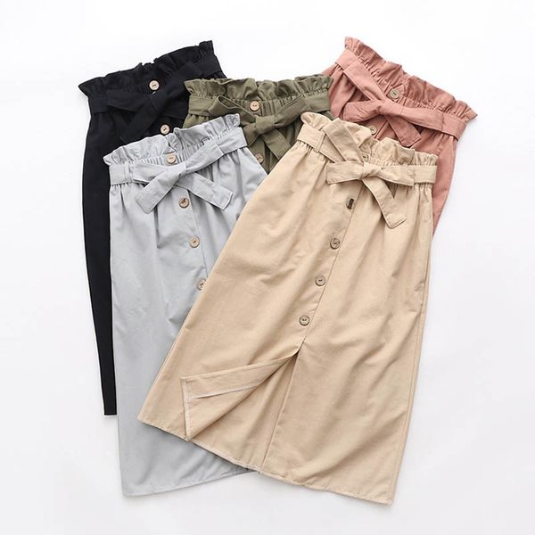 summer midi long skirt women 2019 spring autumn casual split korean fashion high waist beige gray black sun school skirt female
summer midi long skirt women 2019 spring autumn casual split korean fashion high waist beige gray black sun school skirt female