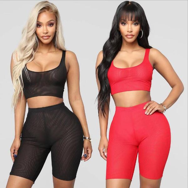 solid color double mesh yoga set bra +tight shorts sports wear for women gym clothing workout clothes fitness clothing, White;red
solid color double mesh yoga set bra +tight shorts sports wear for women gym clothing workout clothes fitness clothing, White;red