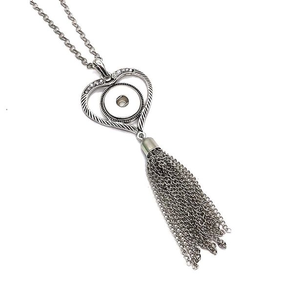 fashion interchangeable heart ginger necklace 247 fit 18mm snap button pendant necklace charm jewelry for women gift, Silver
fashion interchangeable heart ginger necklace 247 fit 18mm snap button pendant necklace charm jewelry for women gift, Silver