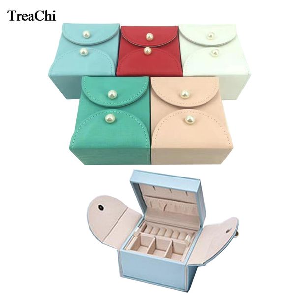 fashion korea style pu jewelry box double open cosmetic ring earring storage organizer case necklace packaging travel gift box, Pink;blue
fashion korea style pu jewelry box double open cosmetic ring earring storage organizer case necklace packaging travel gift box, Pink;blue