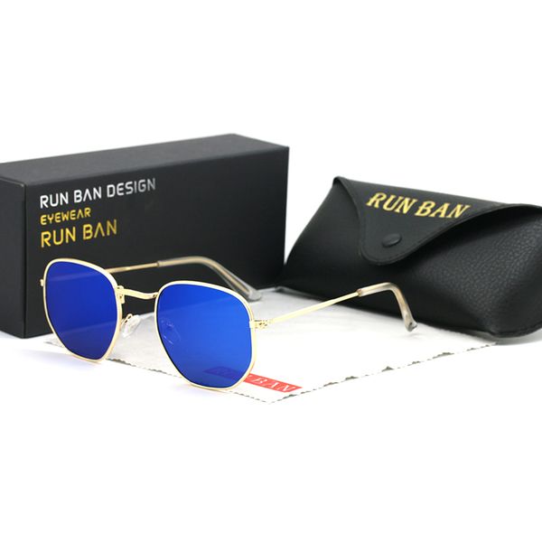 women and men sunglasses uv400 aviation brand classic mirror male oculos vintage banned man sun glasses, White;black
women and men sunglasses uv400 aviation brand classic mirror male oculos vintage banned man sun glasses, White;black