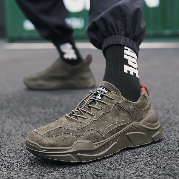 ifrich men youth casual shoes elastic band mens fashion shoes black khaki casual for male designer suede leather men shoe
ifrich men youth casual shoes elastic band mens fashion shoes black khaki casual for male designer suede leather men shoe