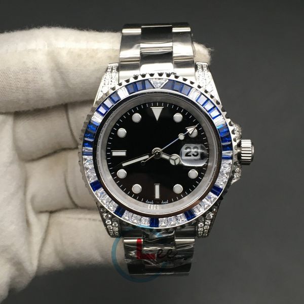 sub watches men sapphire black blue diamonds bezel stainless steel 40mm automatic mechanical wristwatch gift, Slivery;brown
sub watches men sapphire black blue diamonds bezel stainless steel 40mm automatic mechanical wristwatch gift, Slivery;brown