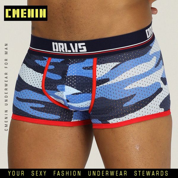underpants orlvs men underwear boxer camouflage mesh boxers cueca shorts gay man male lingerie or191, Black;white
underpants orlvs men underwear boxer camouflage mesh boxers cueca shorts gay man male lingerie or191, Black;white
