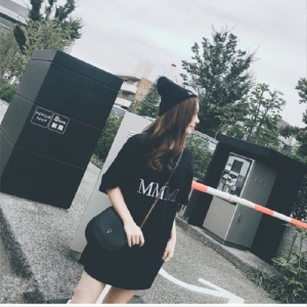 2020 medium and long large size mmm short sleeve t-shirt t-shirt embroidery embroidery women's top, White
2020 medium and long large size mmm short sleeve t-shirt t-shirt embroidery embroidery women's top, White